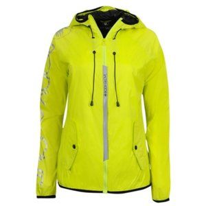 Light weight lemon nylon shell windbreaker, XS